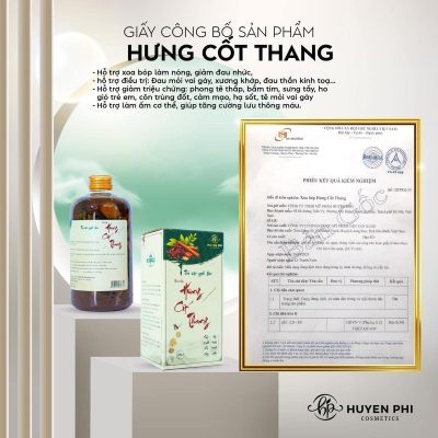 Giấy kiểm định công bố sản phẩm hưng cốt thang Giấy kiểm định công bố sản phẩm hưng cốt thang